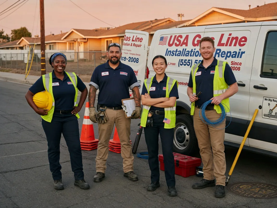 Gas Line Installation company in Walnut Creek, OH